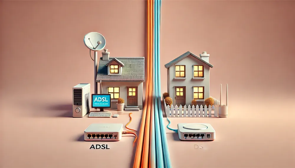Skillnaderna mellan ADSL och fiberbredband